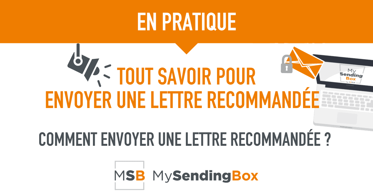 Lettre recommandée en ligne pour les entreprises | MySendingBox