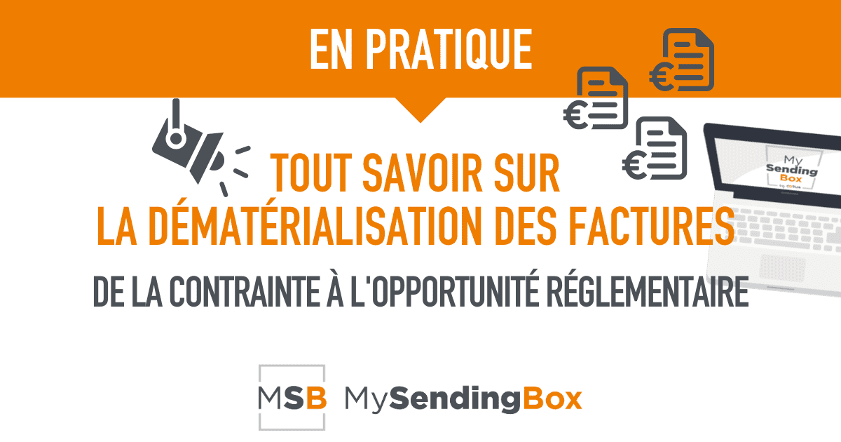 dématérialisation facture